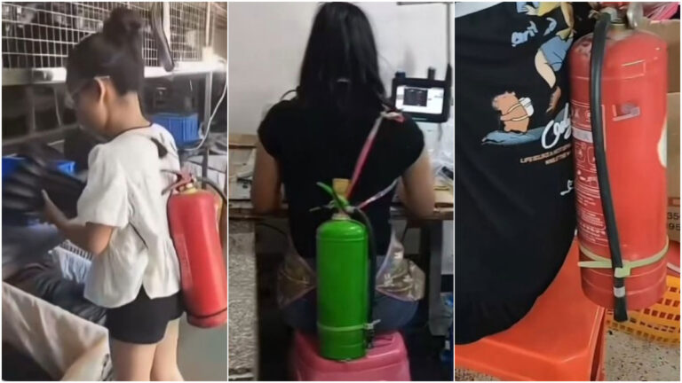 Setelah Kebakaran Besar Pabrik di “Kota Sepatu” Jinjiang Fujian, Tiongkok, Para Pekerja Dilaporkan Diminta Bekerja Sambil Membawa APAR 
