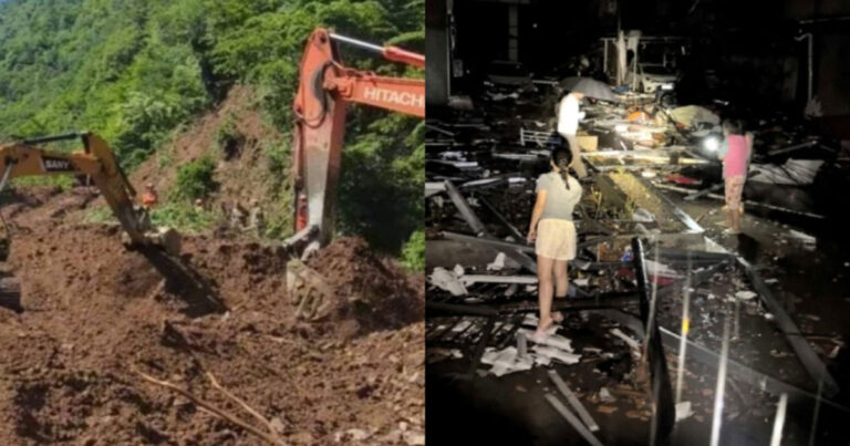 Longsor di Gansu, Tiongkok Tewaskan 21 Orang, Topan di Hubei Sebabkan 11 Korban Jiwa