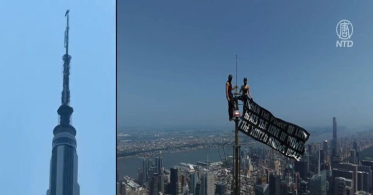 Heboh di Empire State Building New York! Pasangan “Spider-Man” Lamar Kekasih di Puncak Menara