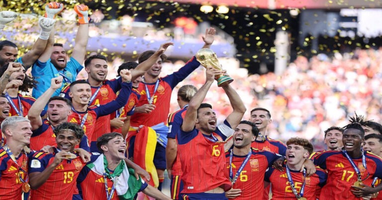 Gol Emas di Perpanjangan Waktu! Rebut Juara Pildun 2026, Spanyol Tumbangkan Argentina 1-0 