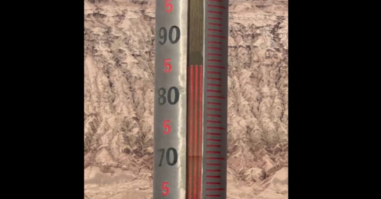Gelombang Panas Ekstrem Melanda Berbagai Wilayah Tiongkok, Suhu Permukaan Tanah di Gunung Huoyan Xinjiang Mencapai 85°C
