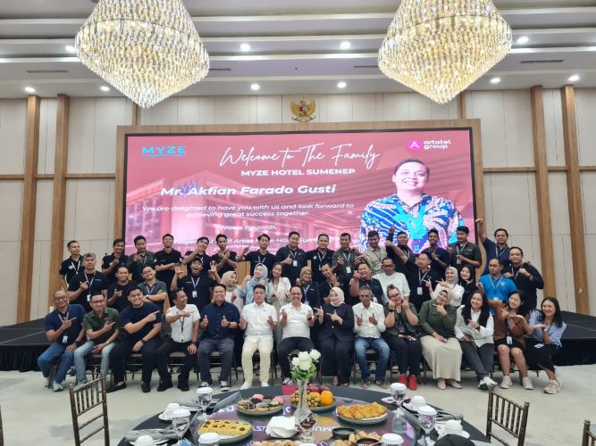 MYZE Hotel Sumenep Sambut General Manager Baru, Siapkan Terobosan Baru untuk Tingkatkan Pelayanan dan Inovasi