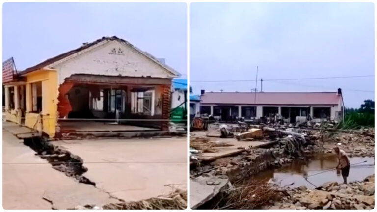 Banjir Besar Melanda Tiga Provinsi di Timur Laut Tiongkok, Warga Keluhkan Bendungan Tidak Melepaskan Air Lebih Awal