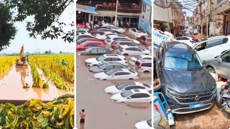 Banjir Melanda Berbagai Wilayah Tiongkok, Kerugian Warga Terdampak Sangat Parah