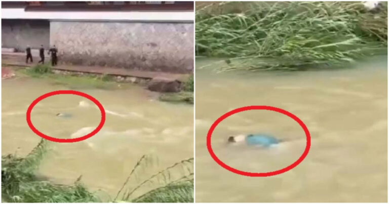 Taizhou, Zhejiang, Tiongkok  Dilanda Banjir Berhari-hari, Jenazah Mengapung Terekam Kamera 