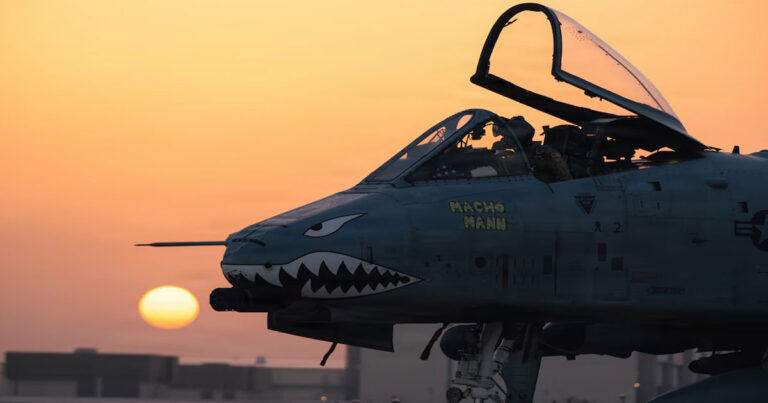 AS Tiba-Tiba Kerahkan 14 Pesawat Tempur Serang A-10C Thunderbolt II ke Al Dhafra, UEA Malah Kirim 1,5 Ton Emas ke Iran!