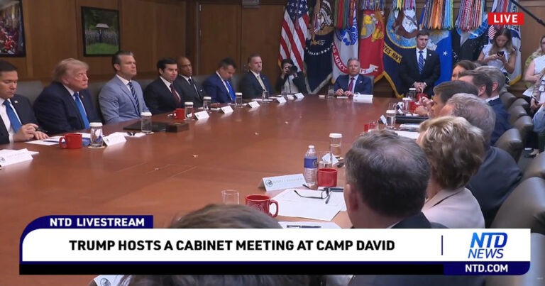 Pertama Kalinya dalam Sejarah! Trump Membuka Camp David untuk Media, Rapat Kabinet Diekspos