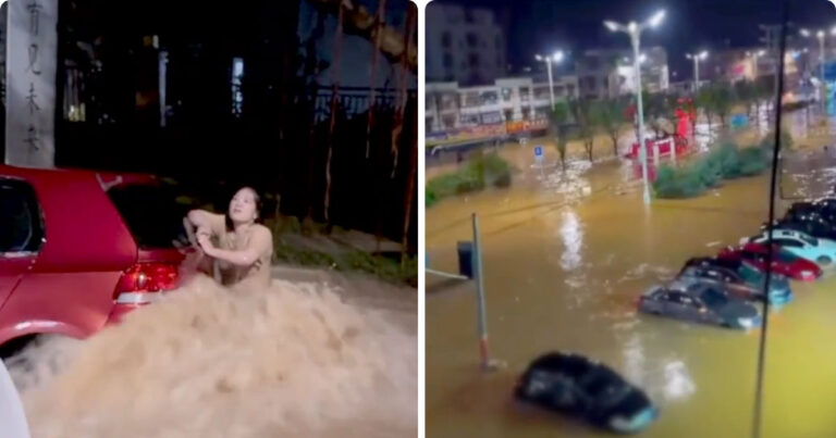 Warga Terdampak Banjir di Fujian dan Zhejiang, Tiongkok, Keluhkan Waduk Melepaskan Air Tanpa Peringatan