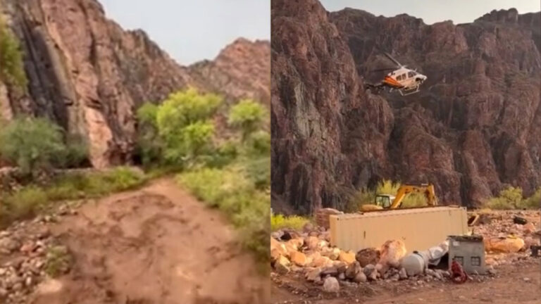 Banjir Bandang Mematikan di Grand Canyon, Arizona, AS : 15 Orang Hilang, Puluhan Orang Dievakuasi