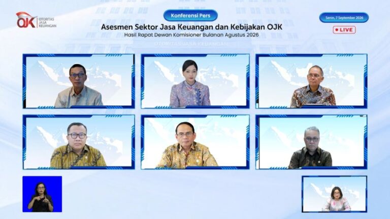 OJK Pastikan Sektor Keuangan RI Tetap Stabil di Tengah Badai Global