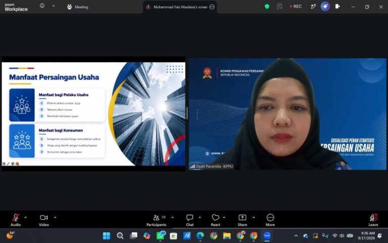 KPPU Dorong Pemda NTB Perkuat Kebijakan Pro-Persaingan